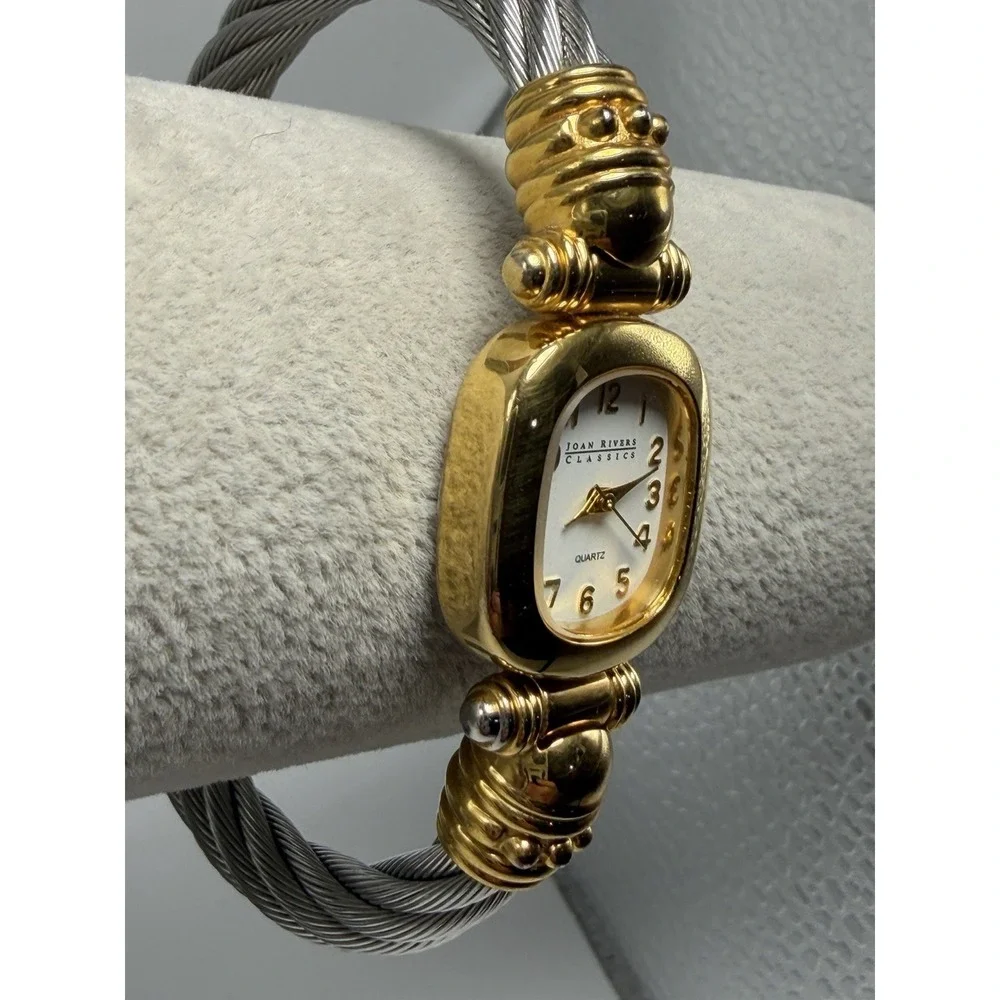 Joan Rivers Classics New Battery Ladies Cuff Watch Do It Now 22MM 6